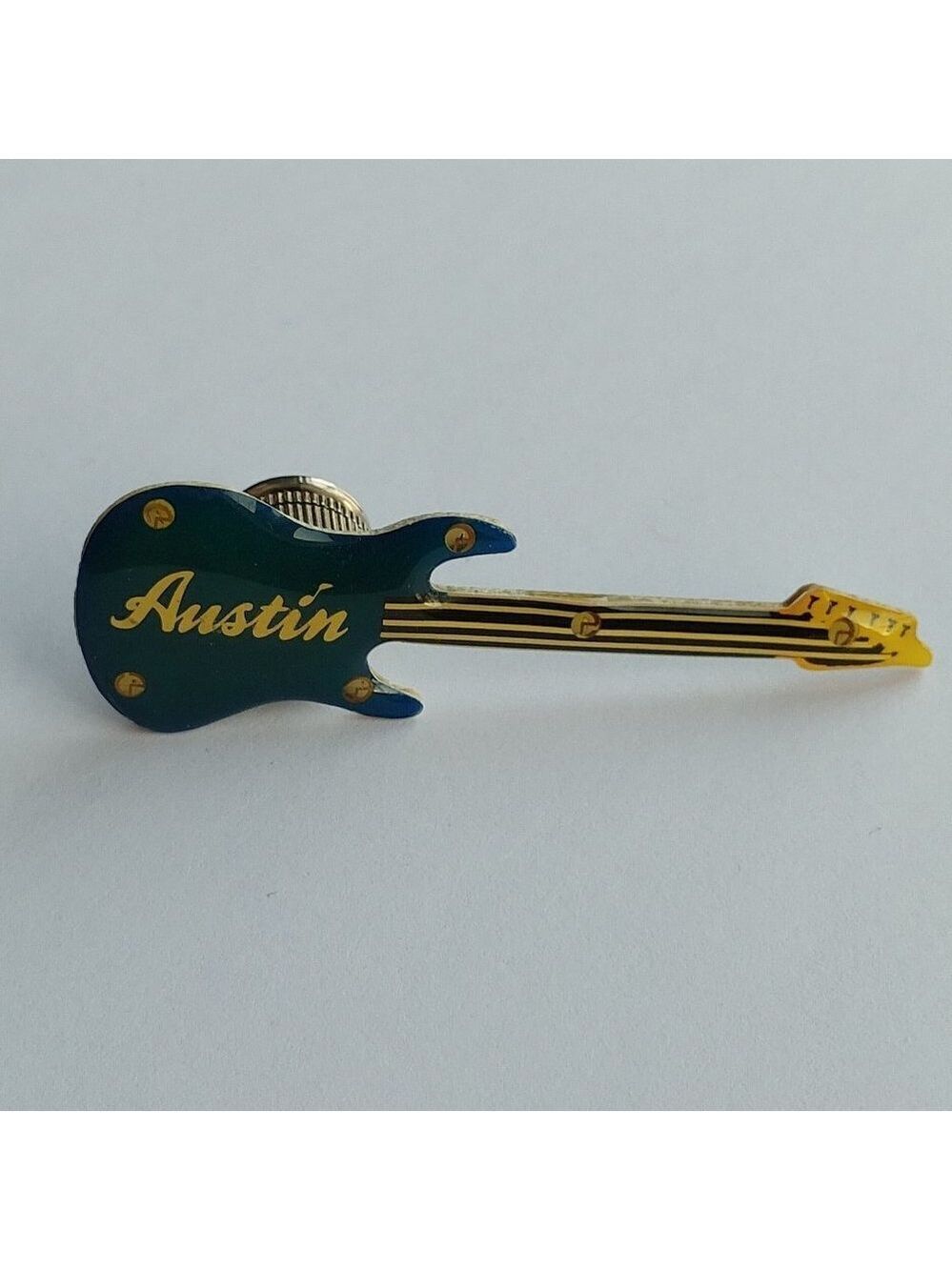 AUSTIN Texas Guitar Pin Light Up Pin
